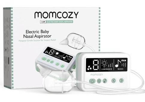 Momcozy Dijital Yedek Uçlu Elektrikli Burun Aspiratörü Beyaz