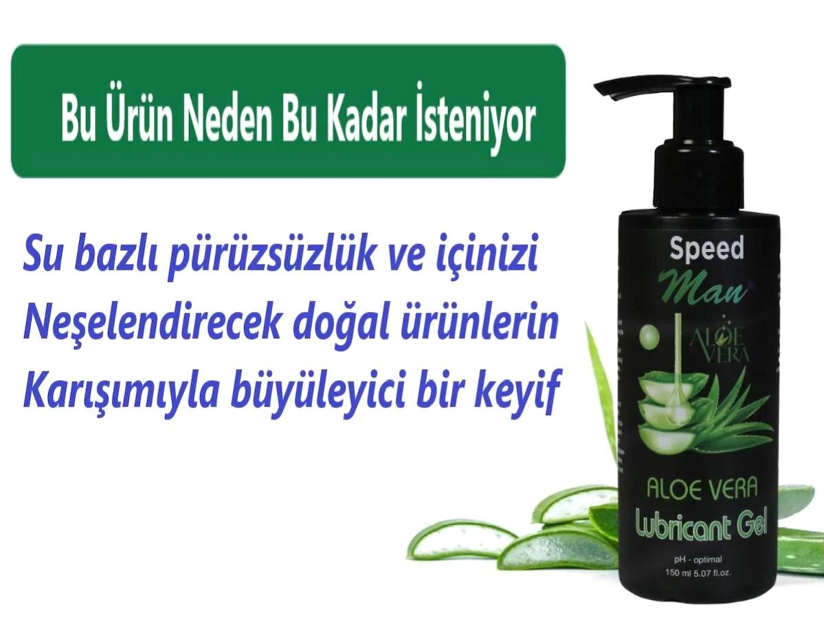 Speed Man Su Bazlı Aloe Veralı Kayganlaştırıcı Jel 150 ml