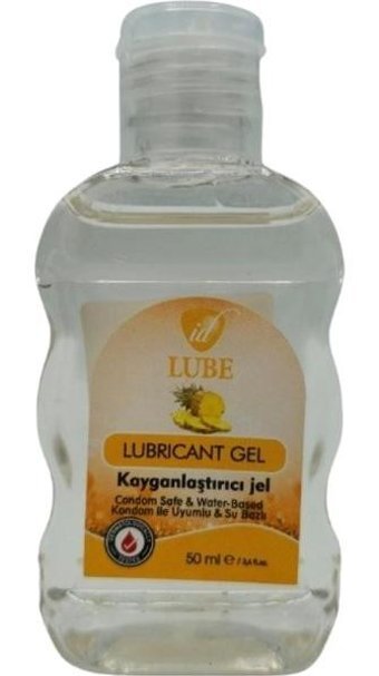 Lube Su Bazlı Ananaslı Kayganlaştırıcı Jel 50 ml