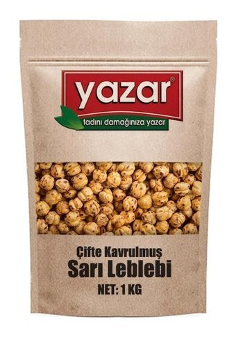 Yazar Çifte Kavrulmuş Sarı Leblebi 1 kg