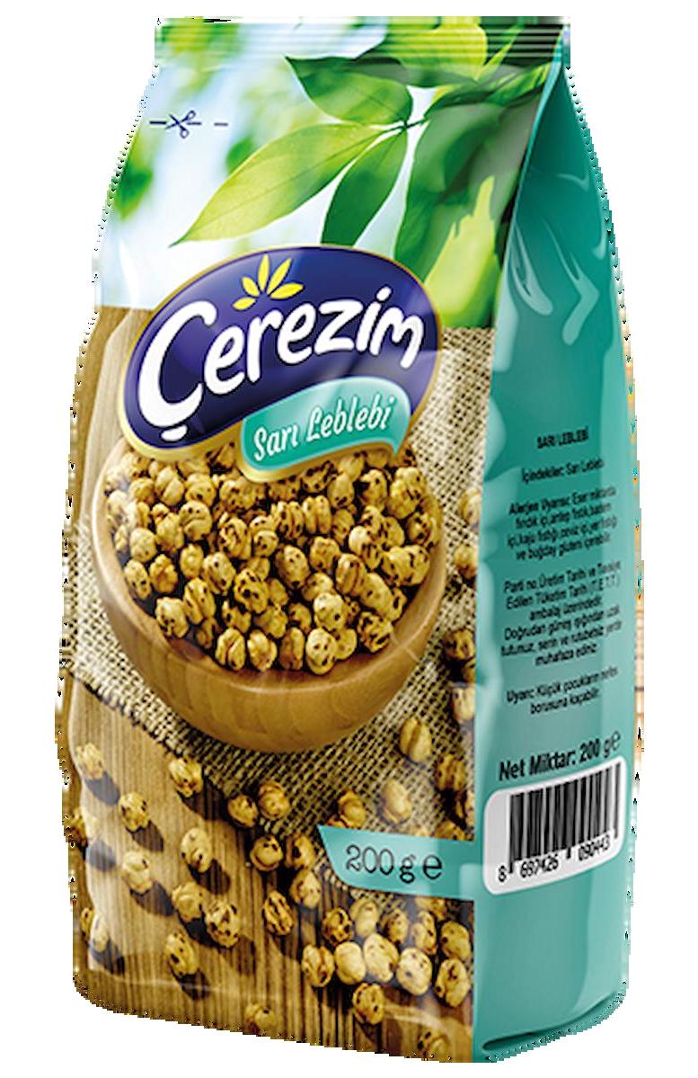 Çerezim Kavrulmuş Sarı Leblebi 200 gr