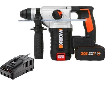 Worx WX380.9C 5400 darbe/dk 3.3 kg Akülü Şarjlı Kırıcı Delici Matkap