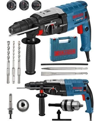 Graizer Alman 3000 W 3950 darbe/dk 2.7 kg Elektrikli Kırıcı Delici Matkap