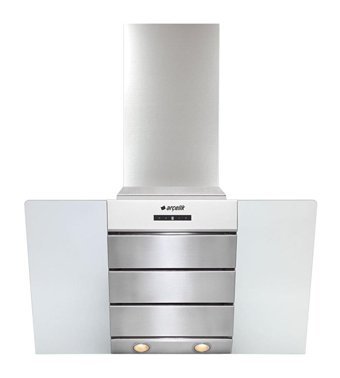 Franke FSMS F42 SS/BK 240 W 530 m³ Emiş Gücü 43 cm Paslanmaz Çelik Bacalı Ada Tipi Davlumbaz Inox