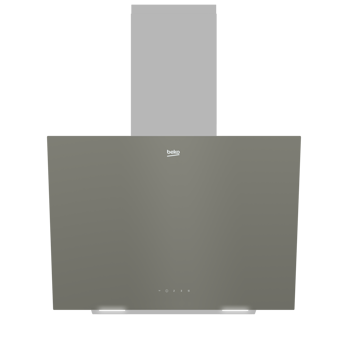 Beko BDE 6064 G 720 W 445 m³ Emiş Gücü 60 cm Cam Karbon Filtreli Bacalı Duvar Tipi Davlumbaz Antrasit