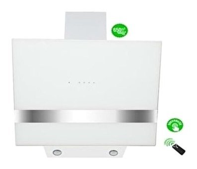 Hoover HDM656WTK 350 m³ Emiş Gücü 60 cm Cam bacalı Duvar Tipi Davlumbaz Beyaz