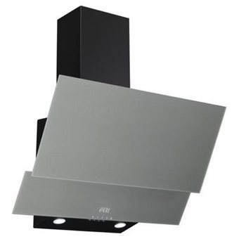 Çetintaş GR 55231 140 W 500 m³ Emiş Gücü 60 cm Metal Karbon Filtreli Bacalı Duvar Tipi Davlumbaz Gri