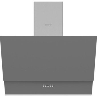 Simfer SD8715 Premium 500 W 500 m³ Emiş Gücü 60 cm Cam Bacalı Duvar Tipi Davlumbaz Siyah