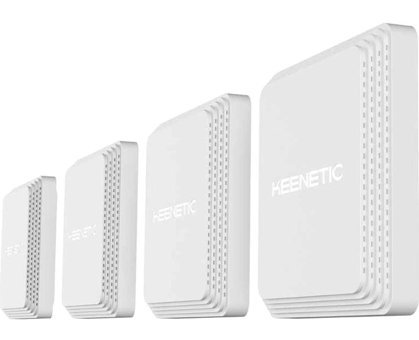 Keenetic Voyager Pro KN-3510-41EN 2.4-5 Ghz 574 Mbps - 1201 Mbps Kablosuz Dual Band Mesh Dış Mekan Access Point Repeater