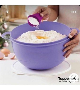 Tupperware Mayalama ve Saklama Yuvarlak Plastik Saklama Kabı 10 lt