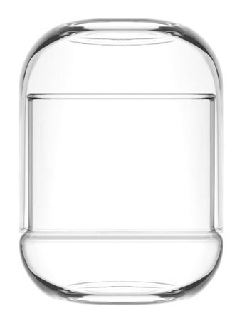 Lav Duo Silindir Cam Saklama Kabı 2x380 ml