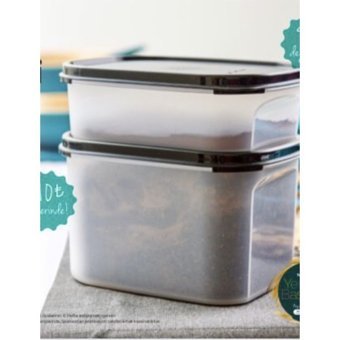 Tupperware Kompaktüs Dikdörtgen Plastik Saklama Kabı 4x850 ml-1.9 lt
