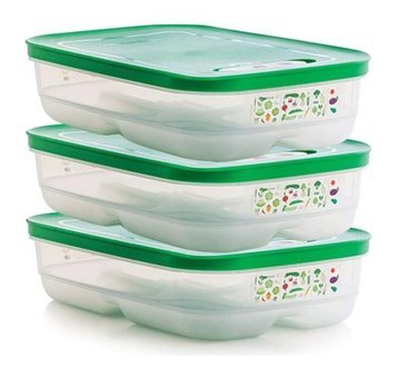 Tupperware Sera Dikdörtgen Plastik Saklama Kabı 3x1.8 lt