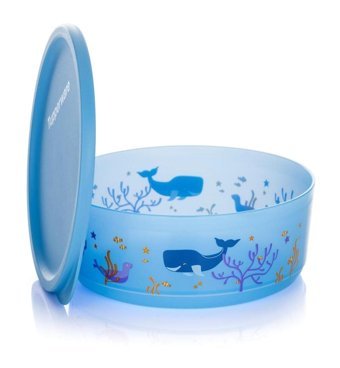 Tupperware Eco Kübik Yuvarlak Plastik Saklama Kabı 2x950 ml