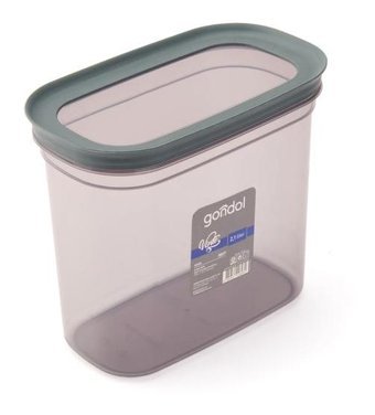 Gondol Vinto Dikdörtgen Plastik Saklama Kabı 2.1 lt