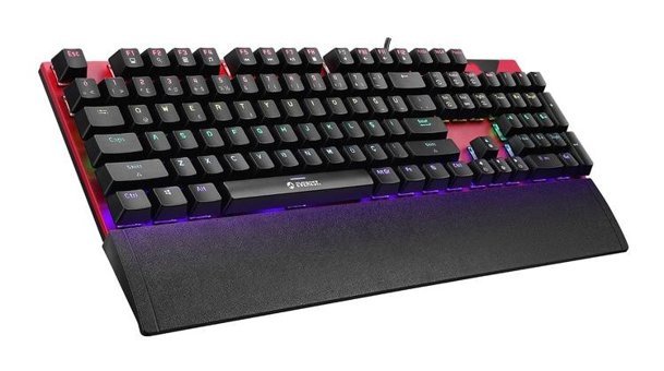 Everest Kb-mk7 Türkçe Q RGB Red Switch Kablolu Siyah Mekanik Gaming Klavye