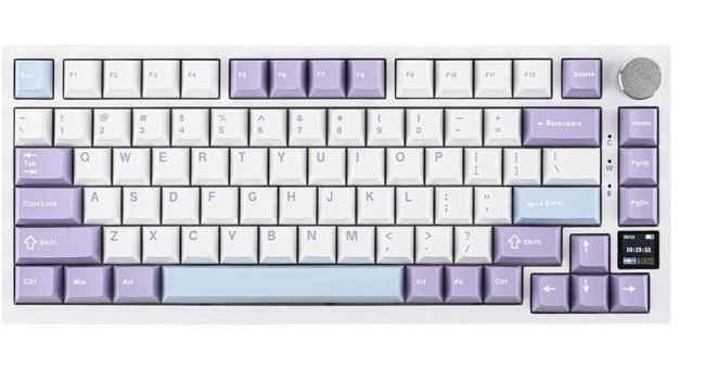 Coverzone Ak820 Pro İngilizce Q RGB 81 Tuşlu Kablolu Beyaz Mekanik Gaming Klavye