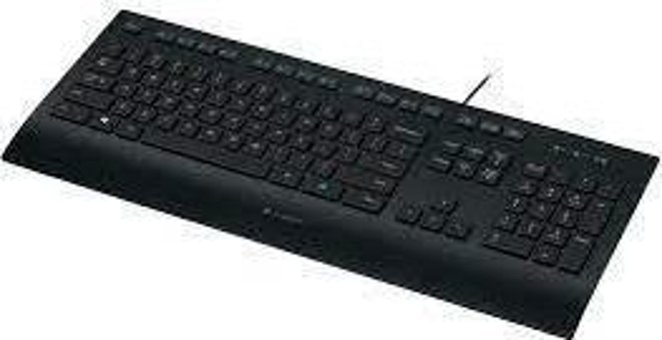 Logitech Q Kablolu Siyah Klavye