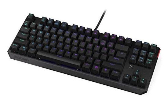 Endorfy EY5A003 Türkçe Q RGB 87 Tuşlu Red Switch Kablolu Siyah Mekanik Gaming Klavye