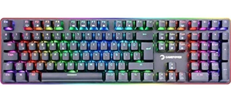 Gamepower Saber Türkçe F RGB 108 Tuşlu Red Switch Kablolu Çok Renkli Mekanik Gaming Klavye