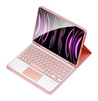 Hallow C13054B-2 Almanca Q Wireless 78 Tuşlu Pink Switch Kablolu-Kablosuz Pembe Klavye