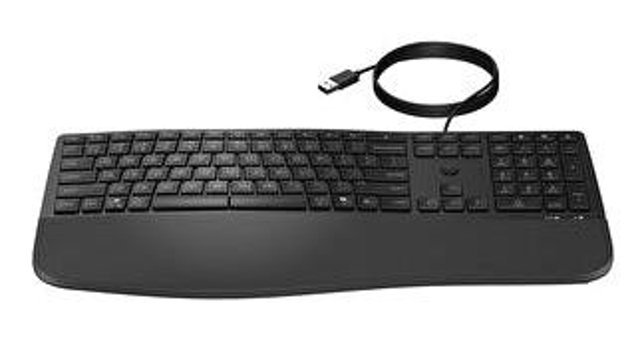 Hp 8T6M1AA Türkçe Q RGB Kablolu Siyah Numerik Klavye