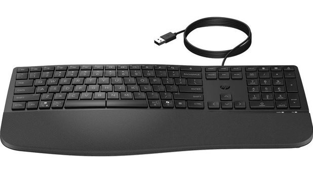 Hp 8T6M1AA Türkçe Q RGB Kablolu Siyah Numerik Klavye