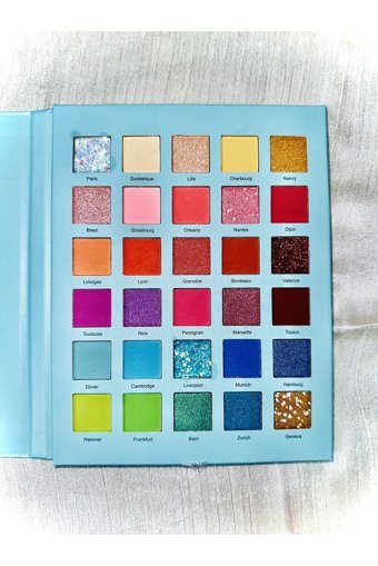 Roesia Rose Cosmetics Beatiful Dermo Toz Mat Far Paleti