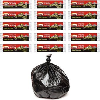 Ögem J-650 Jumbo Boy 80x110 cm Çöp Poşeti 15x10 Adet Siyah