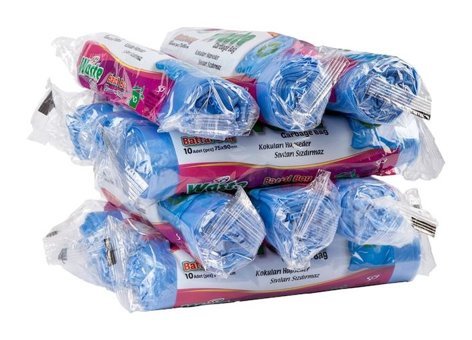 Sa Waste Battal Boy 75x90 cm Çöp Poşeti 12x10 Adet Mavi