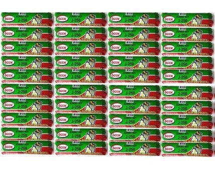 Ögem J-250 Jumbo Boy 80x110 cm Çöp Poşeti 40x10 Adet Siyah