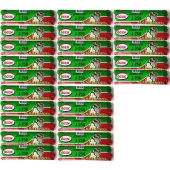 Ögem J-250 Jumbo Boy 80x110 cm Çöp Poşeti 25x10 Adet Mavi