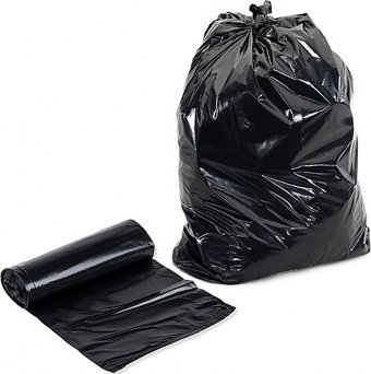Nistabolje Endüstriyel Jumbo Boy 75x90 cm Çöp Poşeti 4x10 Adet Siyah
