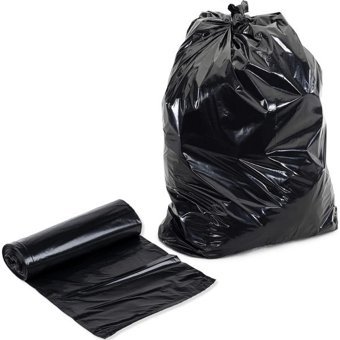 Nistabolje Endüstriyel Jumbo Boy 75x90 cm Çöp Poşeti 2x10 Adet Siyah