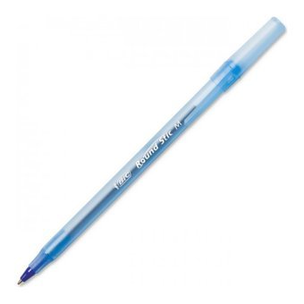 Bic Plastik Tek Renkli Mavi Tükenmez Kalem
