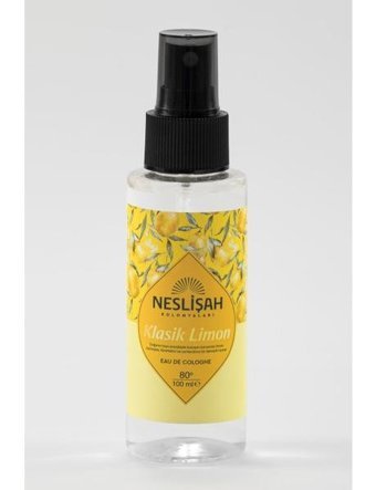 Neslişah Limon Sprey Plastik Şişe Kolonya 100 ml