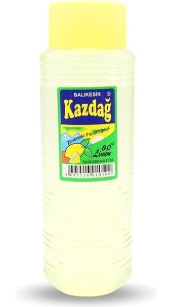 Kazdağ Limon Plastik Şişe Kolonya 400 ml