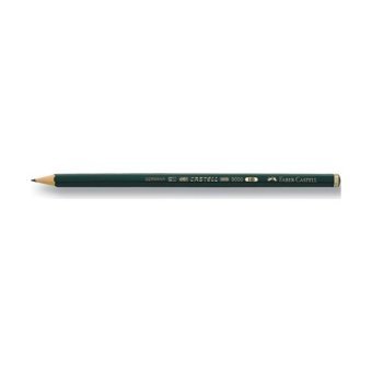 Faber-Castell 9000 Köşeli Siyah 4H Kurşun Kalem