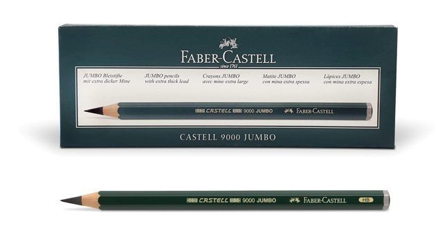 Faber-Castell Castell 9000 Dereceli Jumbokurşun Kalem Hb