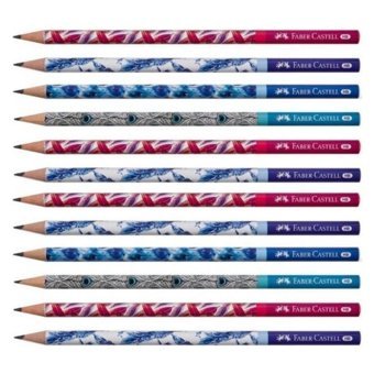 Faber-Castell Peacock 12'li Yuvarlak Siyah HB Kurşun Kalem Seti