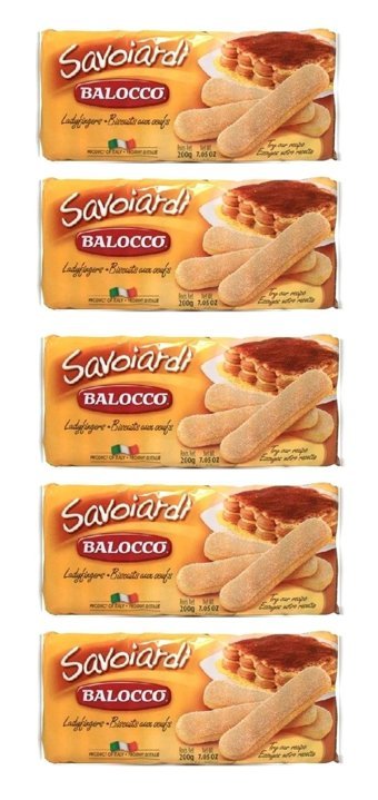 Balocco Savoiardi Sade Bisküvi 5x200 gr