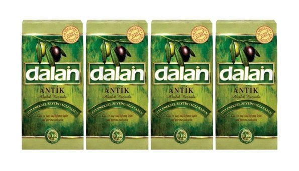 Dalan Antibakteriyel Zeytinyağlı Katı Sabun 4x180 gr