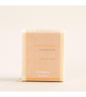Chakra Organik Portakal Katı Sabun 100 gr