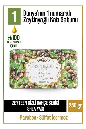 Olivos Organik Antibakteriyel Shea Yağı Katı Sabun 250 gr
