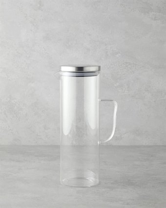 English Home Metal Kapaklı Cam Sürahi 1.8 lt
