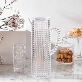 Devigo Plastik Kapaklı Akrilik Sürahi 1.5 lt