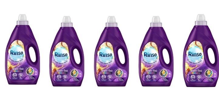 Rinso Komple Bakım Serisi Argan Özü Tüm Renkler İçin Konsantre 250 Yıkama Sıvı Deterjan 3 lt