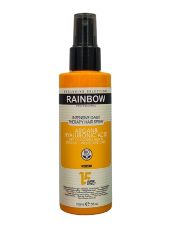 Rainbow Islak Görünümlü Hyalüronik Asitli Hafif Saç Spreyi 150 ml