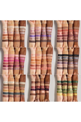 Fenty Beauty Snap Shadows Mix & Match 4 Gül Renk Toz Mat Far Paleti