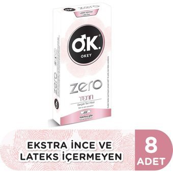 Okey Zero Tenn Latekssiz Ultra İnce Prezarvatif 8'li